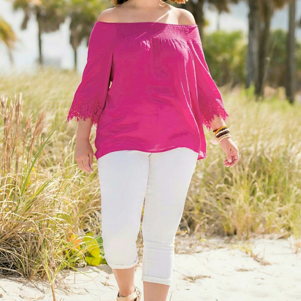 Plus Size Cropped Skinny Pants